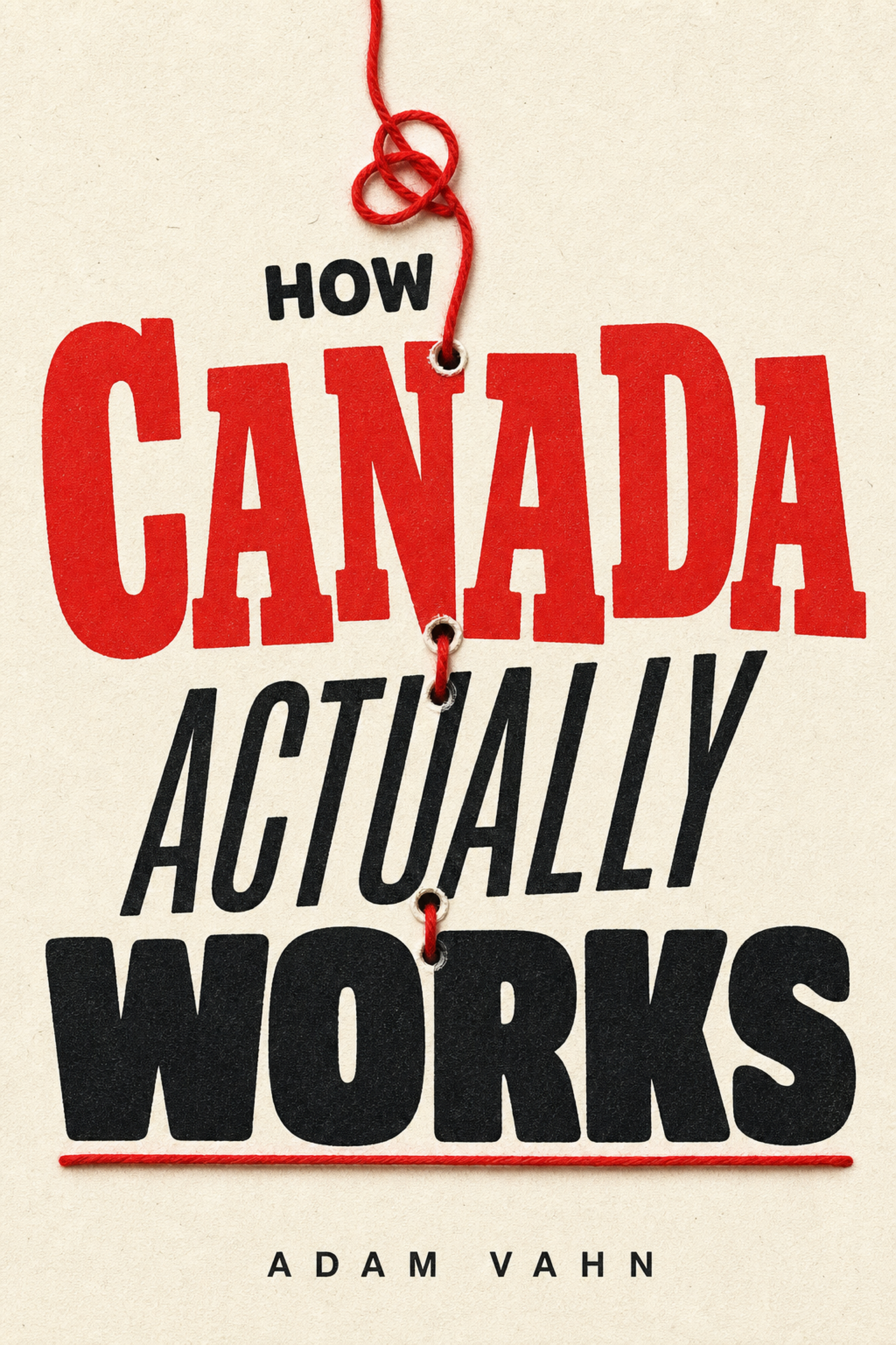 How Canada Actually Works by Adam Vahn