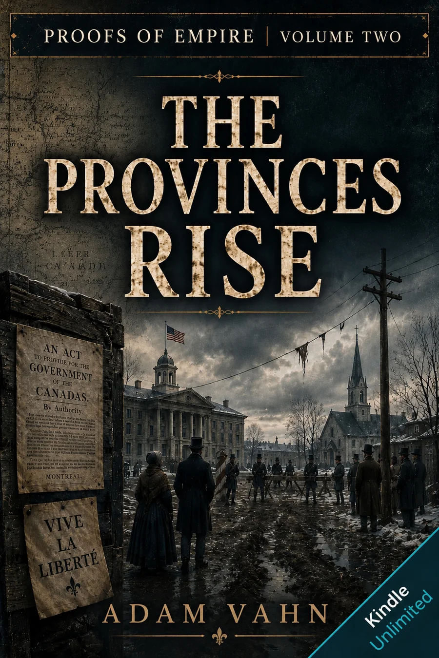 Cover of The Provinces Rise by Adam Vahn