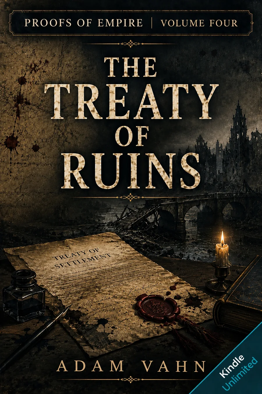 Cover of The Treaty of Ruins by Adam Vahn