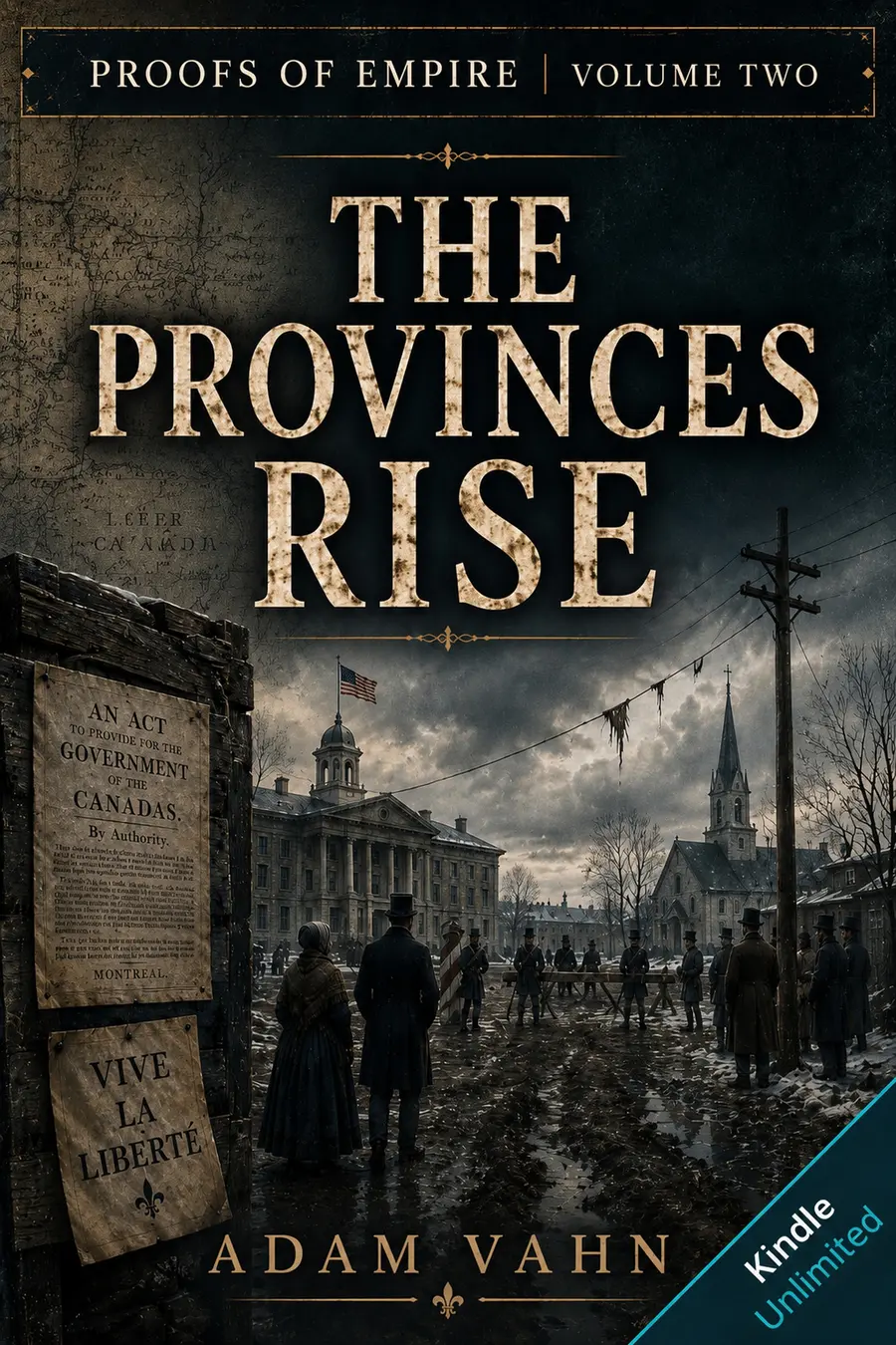 Cover of The Provinces Rise by Adam Vahn